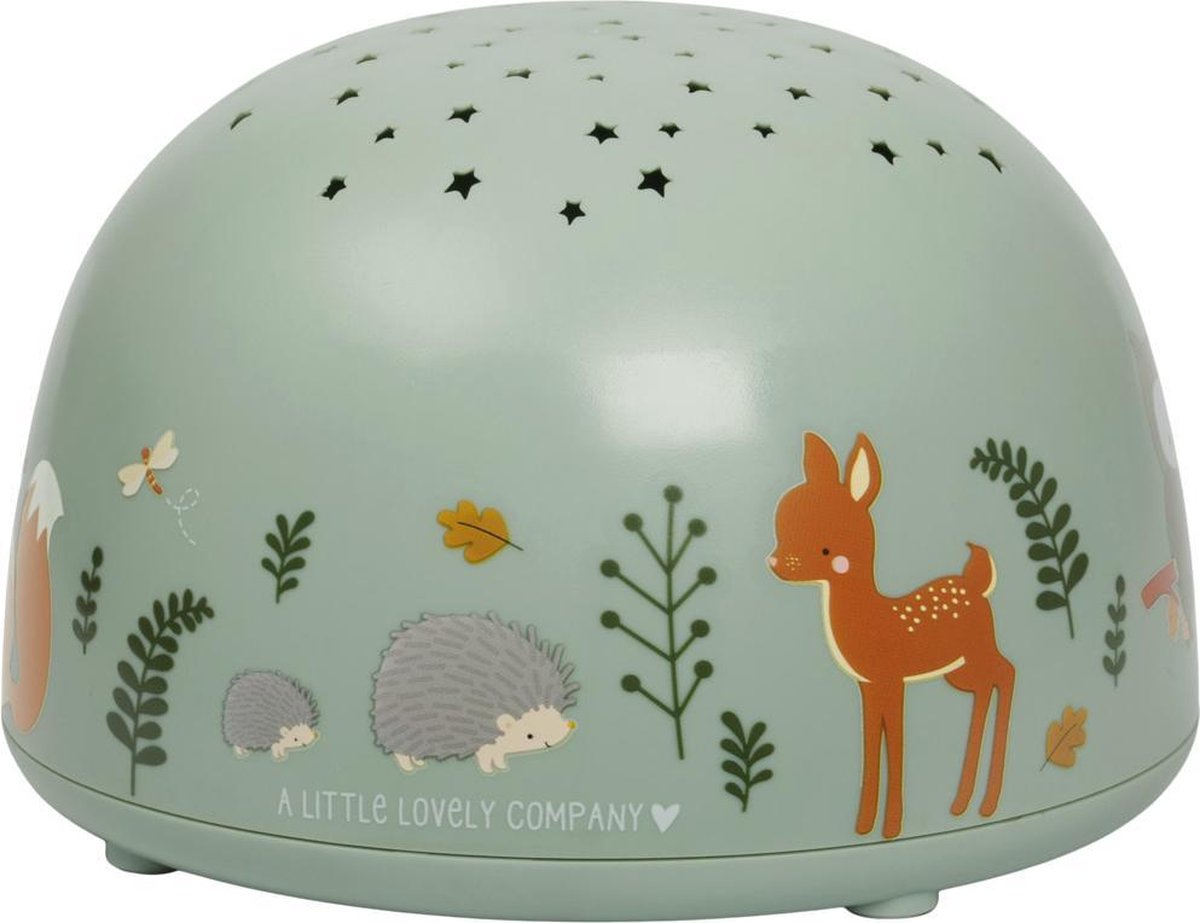 Projector lamp / sterrenprojector: Bosvriendjes dieren | A Little Lovely Company